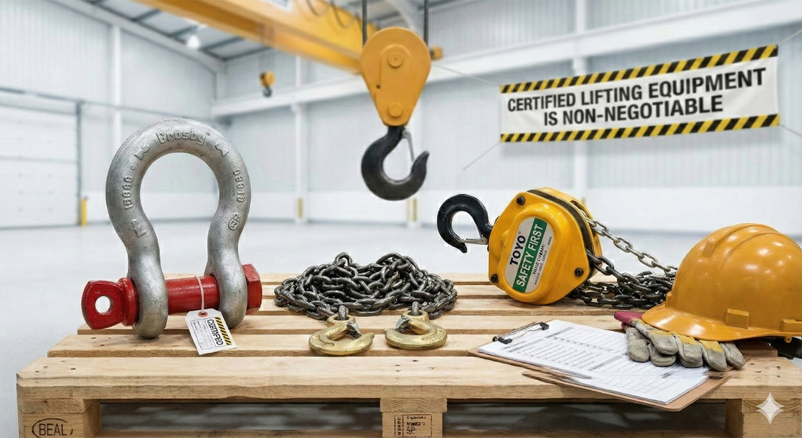 Safety First: Why Certified Lifting Equipment is Non-Negotiable